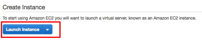 Launch Instance