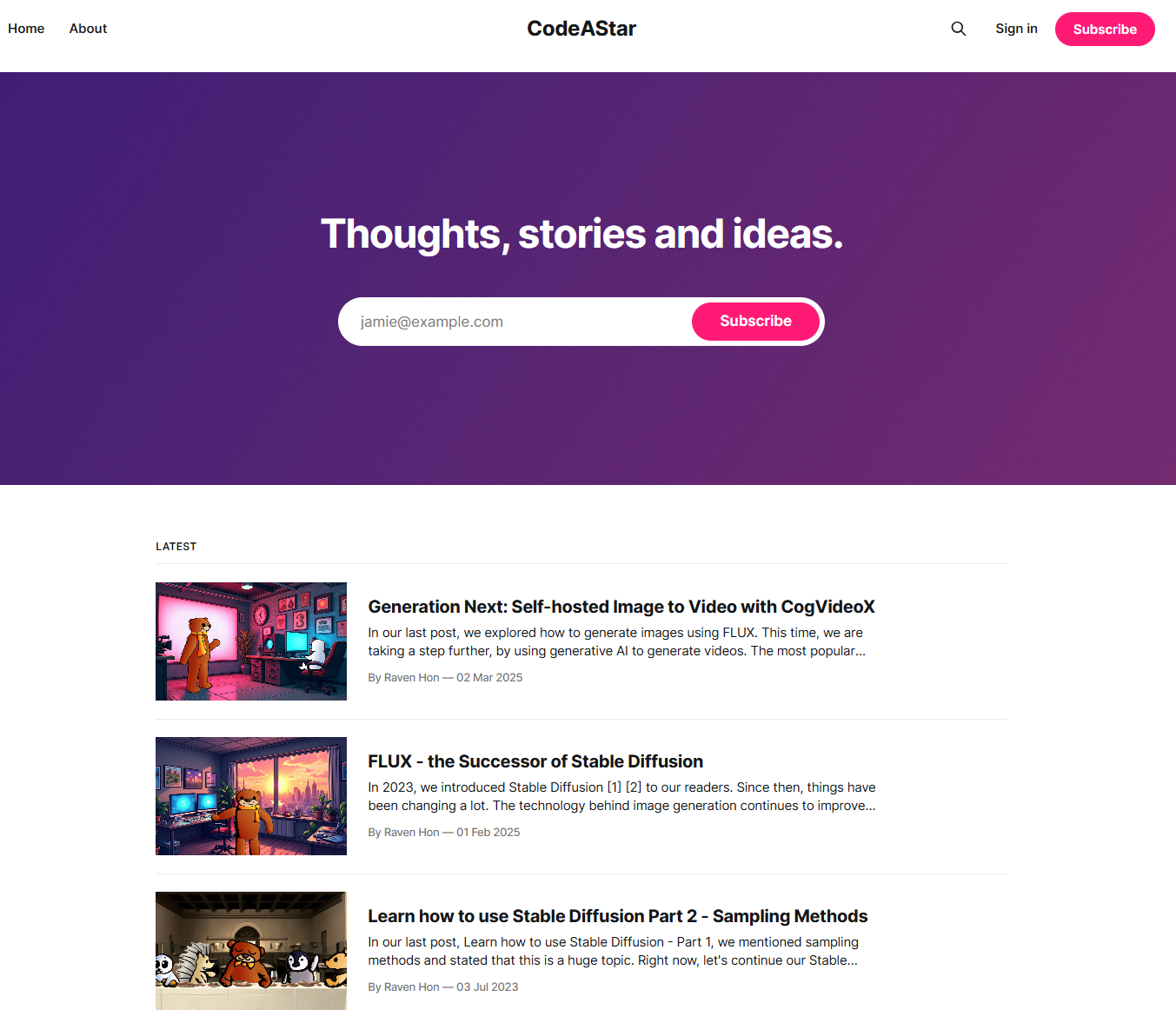 The New Face of CodeAStar